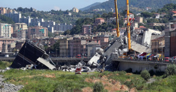 Aumentan 41 personas muertas por el derrumbe del puente en Génova
