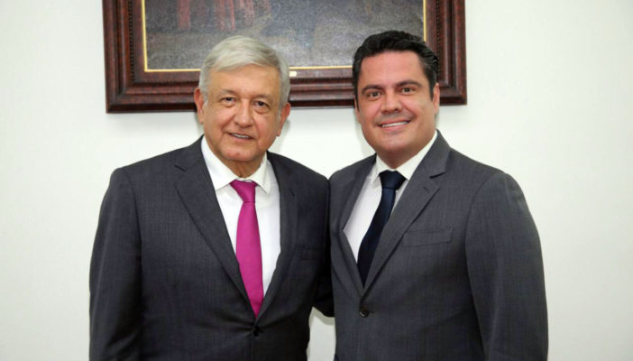 Se reúnen Aristóteles y AMLO, acuerdan desarrollar proyectos Puerto Vallarta