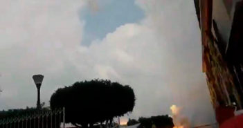 Pirotecnia explota durante festejos de iglesia en Coyoacán