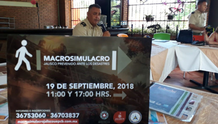 Llama Protección Civil del Estado a participar de Macrosimulacro