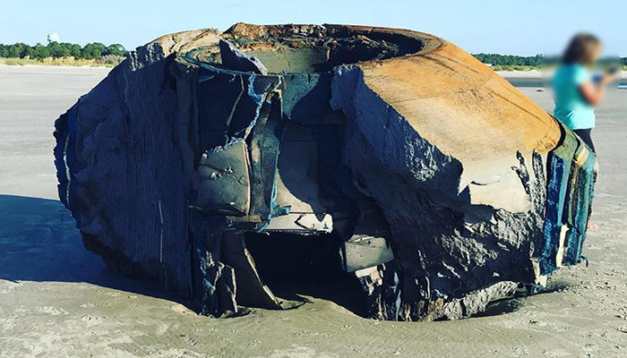 Pobladores encuentran supuesto objeto extraterrestre en Carolina del Sur
