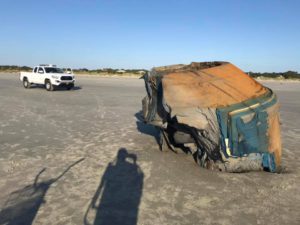 Pobladores encuentran supuesto objeto extraterrestre en Carolina del Sur