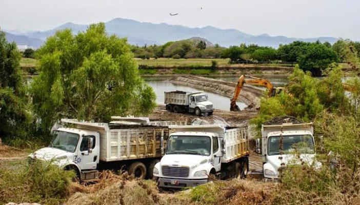 Pese a protestas, niega Grupo Vidanta estar desviando el río Ameca