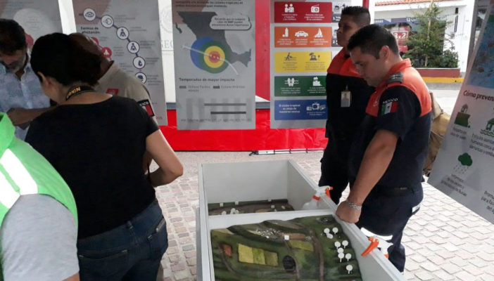 Realizan Caravana de la Prevención acerca de fenómenos hidronaturales