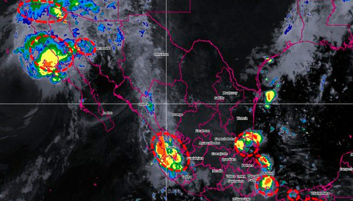 Tormenta tropical 'Rosa' tocará tierra durante la tarde de este lunes