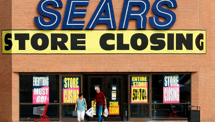 Sears se declara en bancarrrota; cerrará 142 tiendas a fin de año