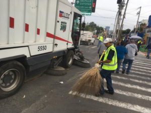 Centro de Guadalajara quedá con 52 toneladas de basura tras Romería 1 Centro de Guadalajara quedá con 52 toneladas de basura tras Romería