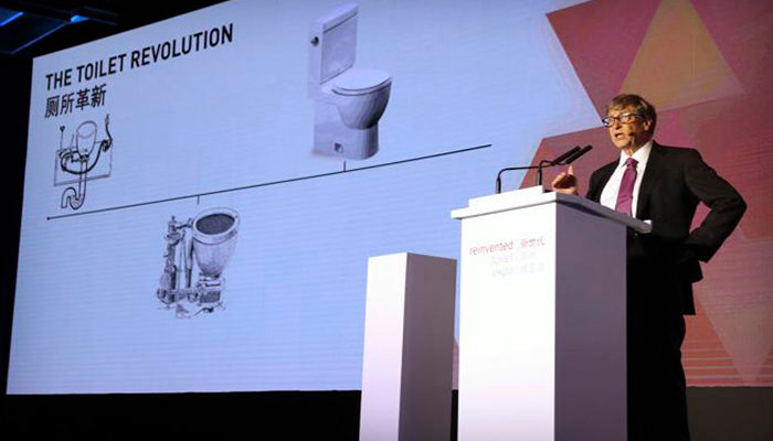 Bill Gates presenta un inodoro totalmente innovador