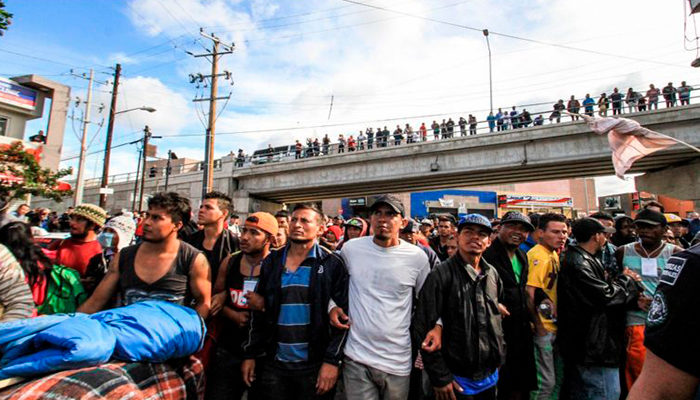 Tijuana se declara en crisis humanitaria por migrantes