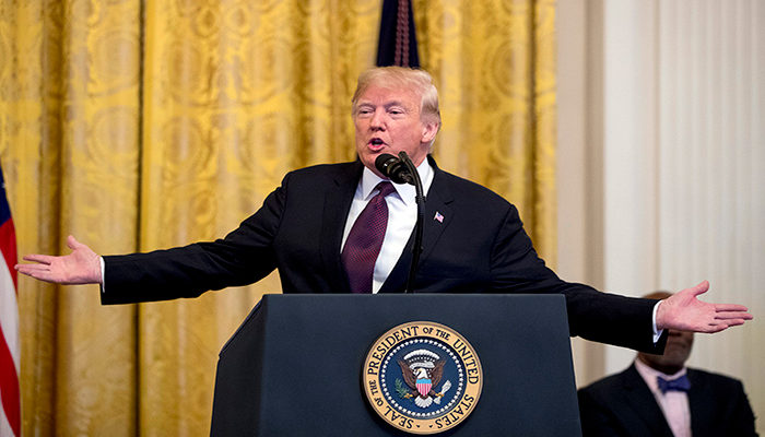 Trump: "EU no está preparado para esta invasión y no la tolerará"