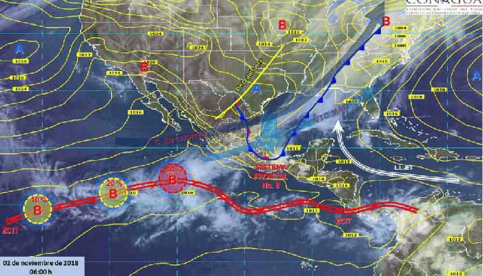 Este viernes, lluvias y tormentas eléctricas en gran parte del país