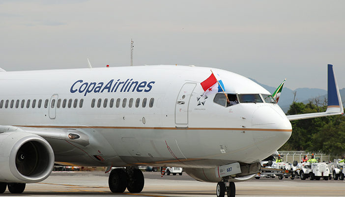 Llega primer vuelo Panamá-Vallarta de Copa Airlines
