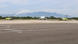 Llega primer vuelo Panamá-Vallarta de Copa Airlines