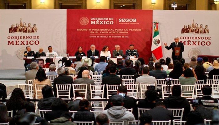 AMLO: No habrá impunidad en caso Ayotzinapa ni en ningún otro