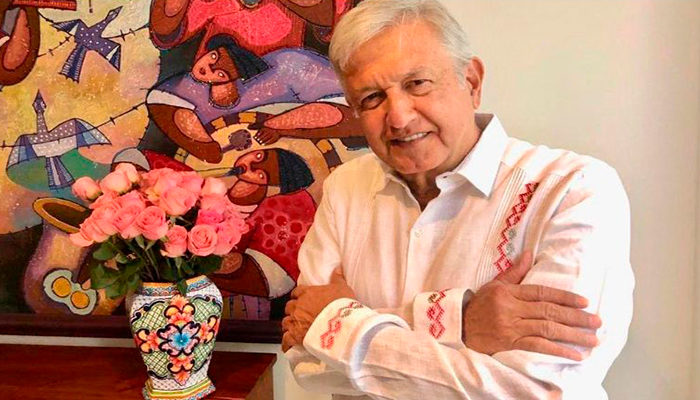 Presidente de México desea prosperidad, amor y salud para este 2019