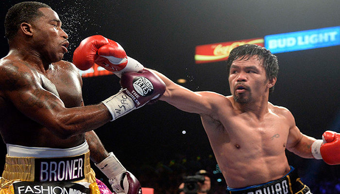 Pacquiao sufre de una lesión en su ojo que podría retirarlo