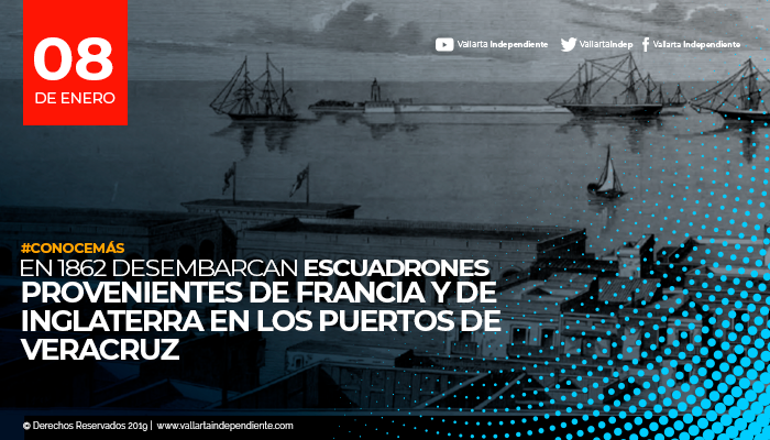 El cobro de Francia y de Inglaterra a México