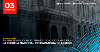 En 1857 en México se funda La Escuela Nacional Preparatoria de México