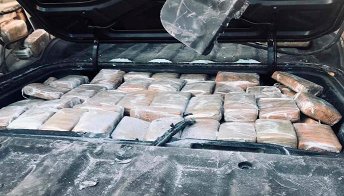 Aseguran más de 400 paquetes de marihuana en CDMX