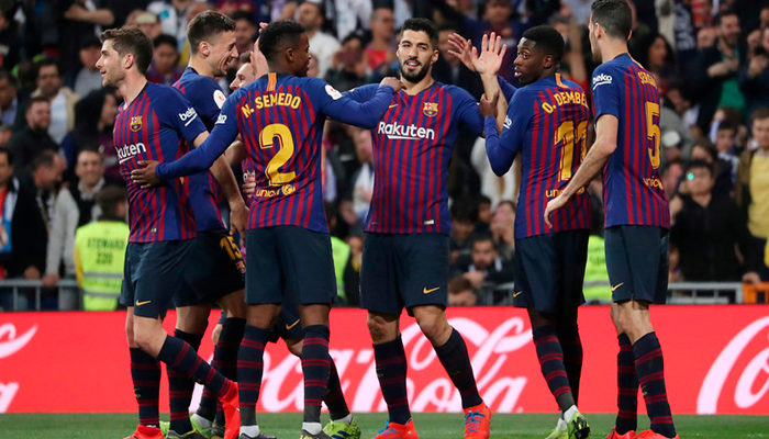 Barcelona logra derrotar a Real Madrid en semifinal de la Copa del Rey