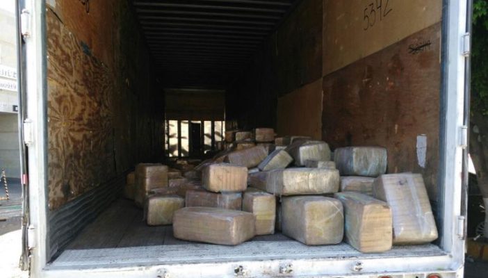 En Sonora aseguran 500kg de droga