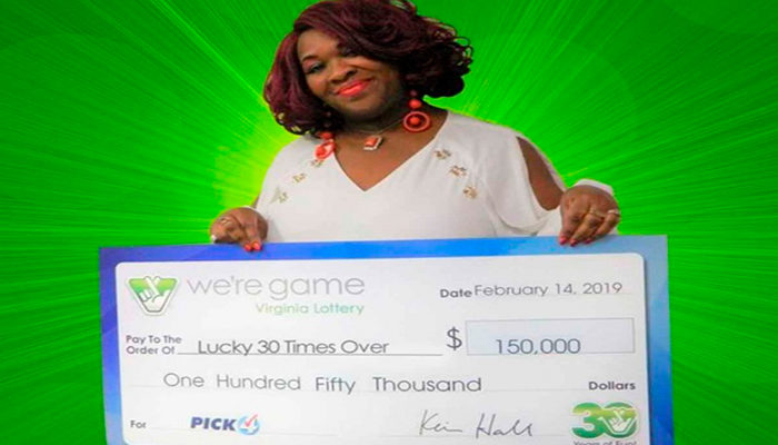 Esta mujer ganó la lotería 30 veces en tan solo un día