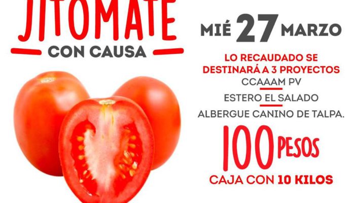 A 10 el kg de jitomate para apoyar al estero