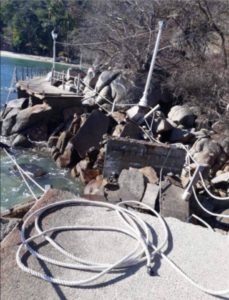 Casi 1 semana y no hay trabajos en el muelle de Quimixto 1 Casi 1 semana y no hay trabajos en el muelle de Quimixto