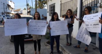 Aguada manifestación a favor del Estero, acudieron 15 personas