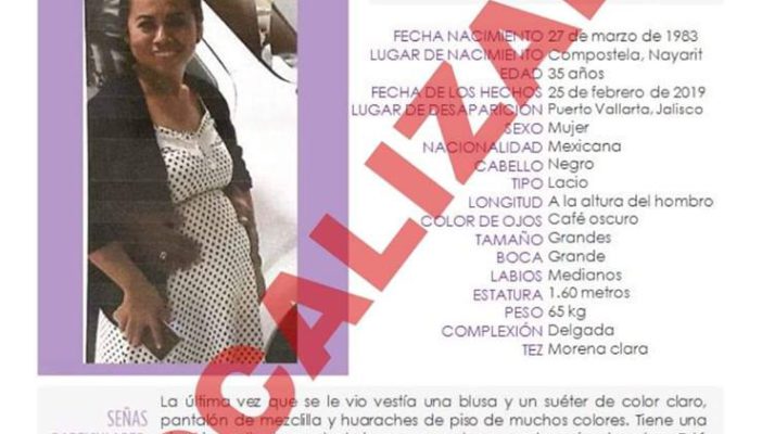 Confirman que María del Rosario fue encontrada sin su bebé