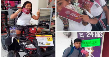 Jovenes presumen en redes el mal uso que le dan a sus becas