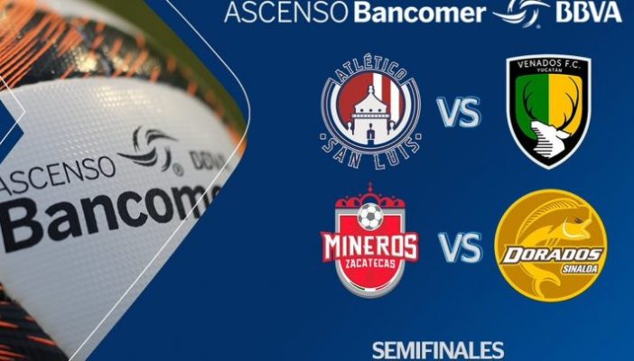Listos los horarios para las semifinales del ascenso MX