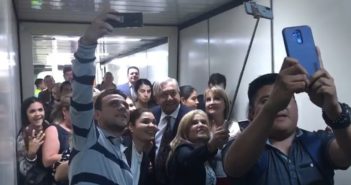 Llegó AMLO a Guadalajara para su reunión de seguridad con Alfaro