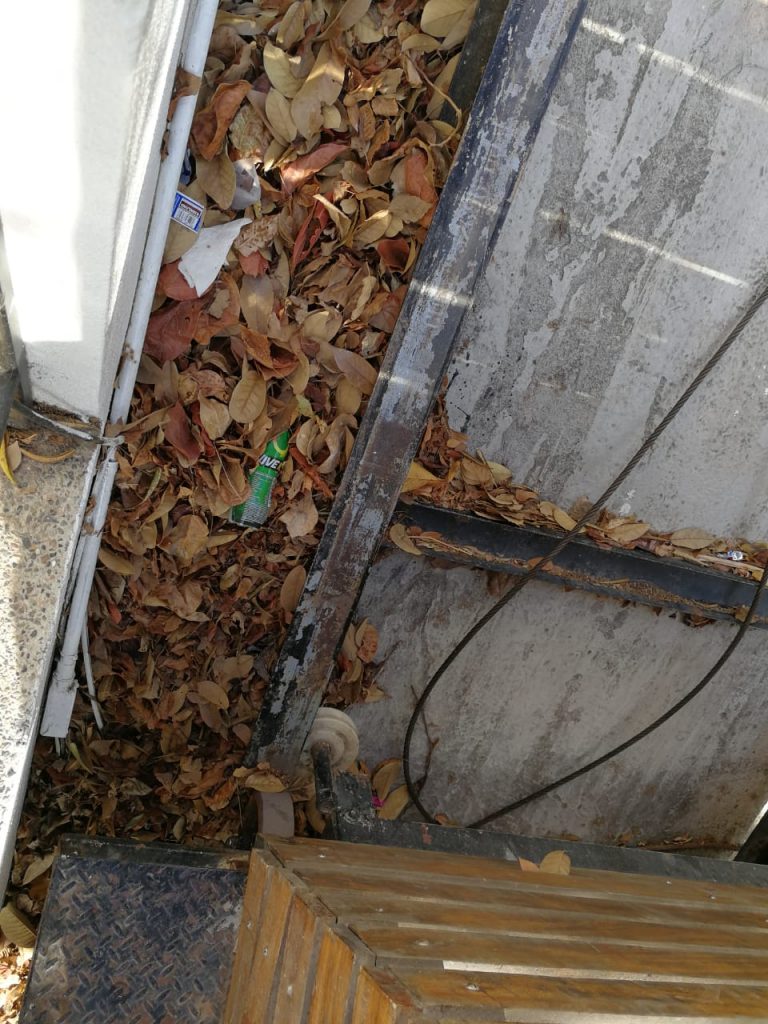 Mirador del Cerro de la Cruz, sin señalética para acceder