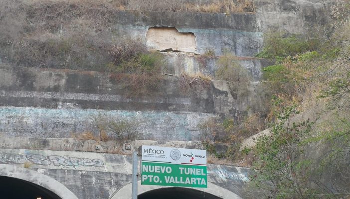 Ingreso al túnel se cae a pedazos y municipio no gestiona mantenimiento