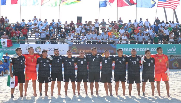 Dio inicio el futbol de playa de la CONCACAF