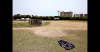 Comude destrozó cancha de beisbol y no la ha rehabilitado
