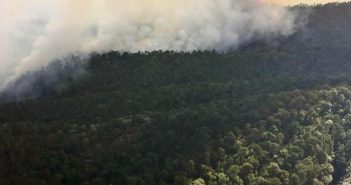 Fuego en el Nevado nubla el Sur de Jalisco
