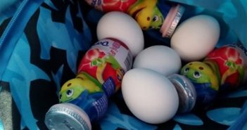 Niño lleva huevos y yogurt para un compañero que 'no come ni lleva lunch'