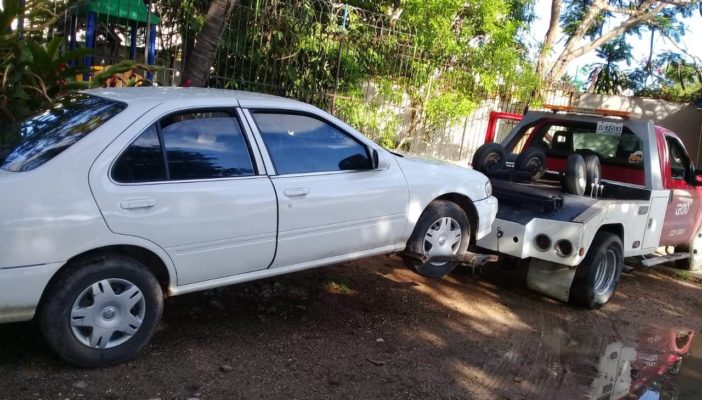 Recuperan Sentra robado en Campestre Las Palmas