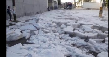 Sin precedentes granizada del fin de semana: SEDENA