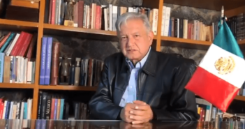 Hay 'mano negra' en manifestación de federales: AMLO