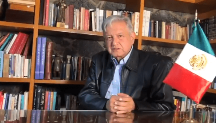 Hay 'mano negra' en manifestación de federales: AMLO