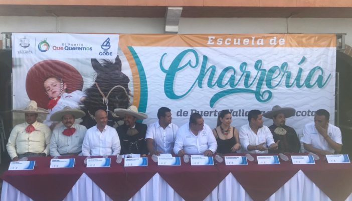 Puerto Vallarta inaugura Escuela Municipal de Charrería