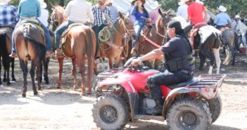 Los asustó la lluvia; solo 4500 personas fueron a las paseadas