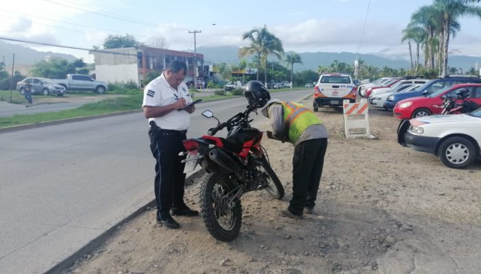 173 motos aseguradas en julio, reporta tránsito municipal