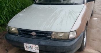 Recupera policía municipal vehículo con reporte de robo en Campestre las Cañadas