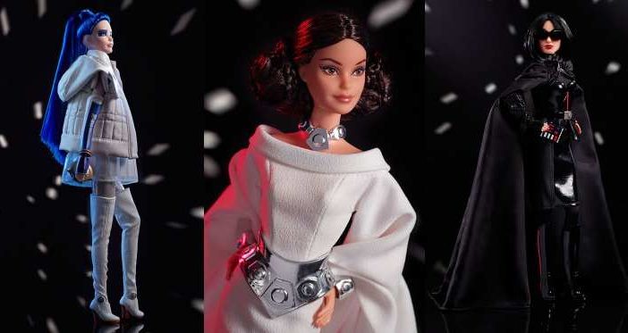 Barbie lanza colección de muñecas inspirada en ‘Star Wars’