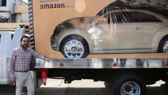 Entregan primer Beetle comprado en línea