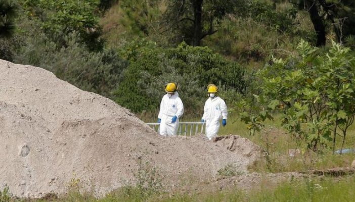 Han encontrado 123 cuerpos en 27 fosas solo en 2019